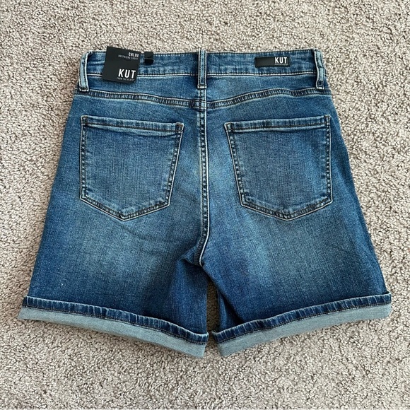 Kut from the Kloth Short Womens Size 2 Chloe Boyfriend Denim - Picture 12 of 13